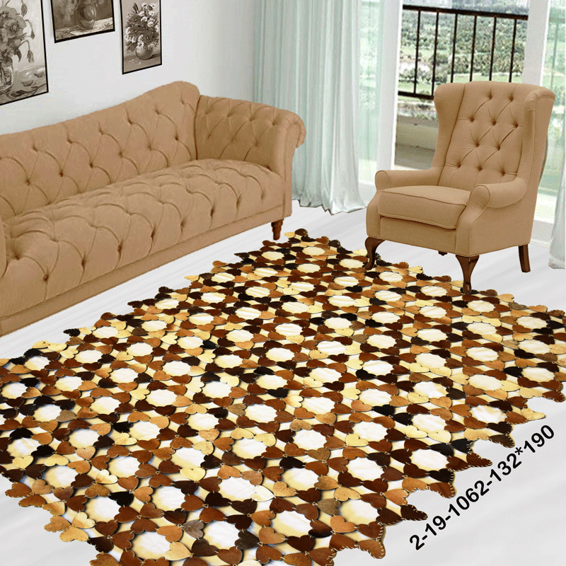 NEW MODERN COWHIDE RUG FLOOR RUGS PATCHWORK BOHEMIAN AREA RUGS ONLINE AU 2-19