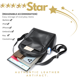 Genuine leather Backpack, Large soft leather,Ipad  bag, Travel Bag-km2265/43