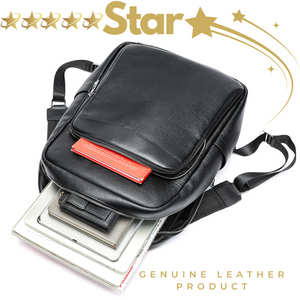 Genuine Leather Backpack, Large soft leather,Laptop  bag, Travel Bag km8486/49